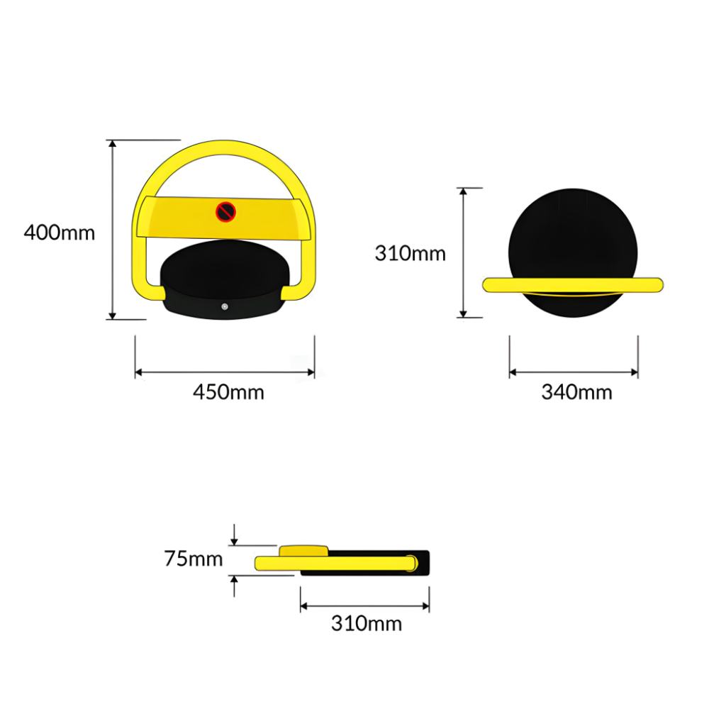 Automatska parking barijera sa daljinskim upravljačem