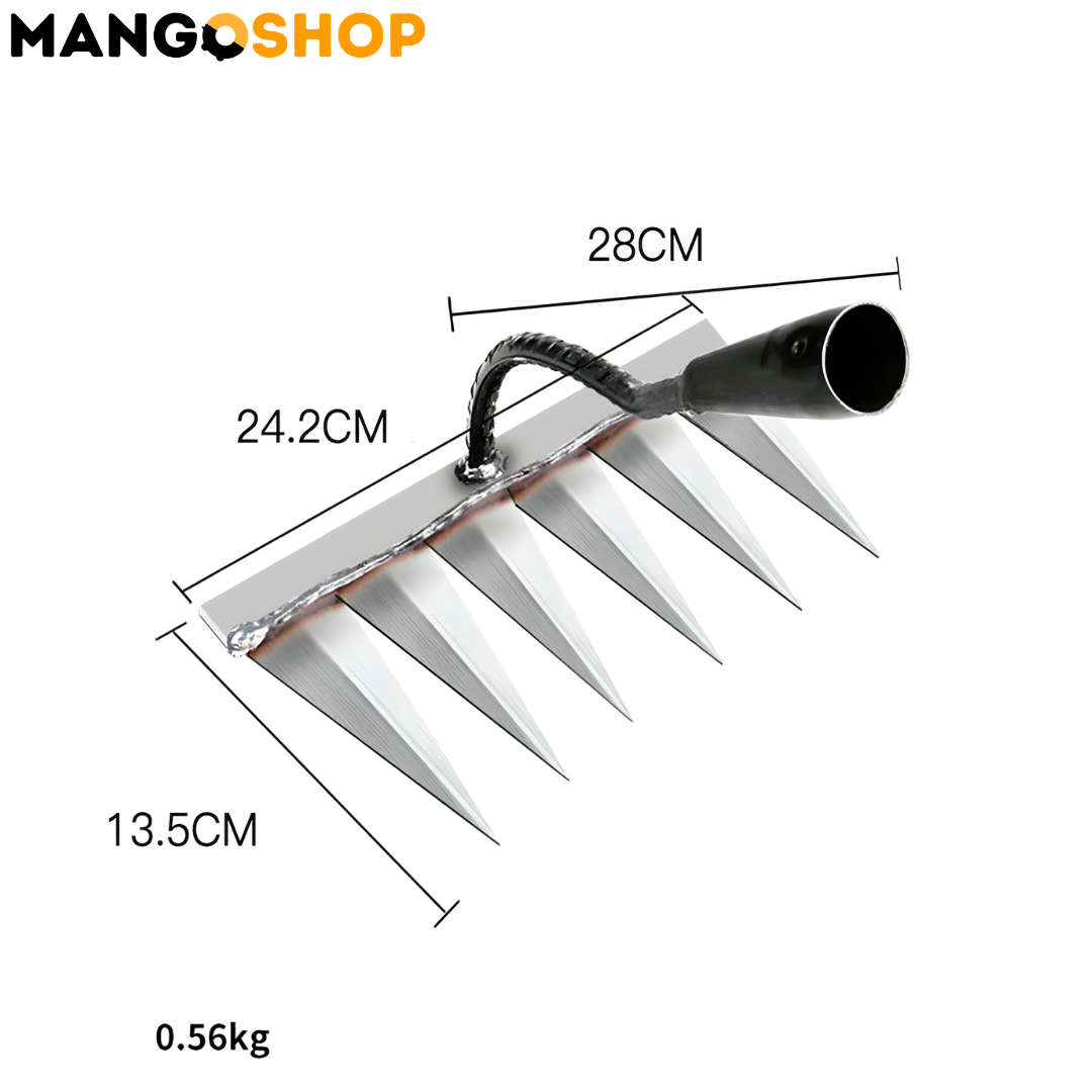 2u1 Motika i grabulja za baštu – Višenamenski ručni kultivator za uklanjanje korova