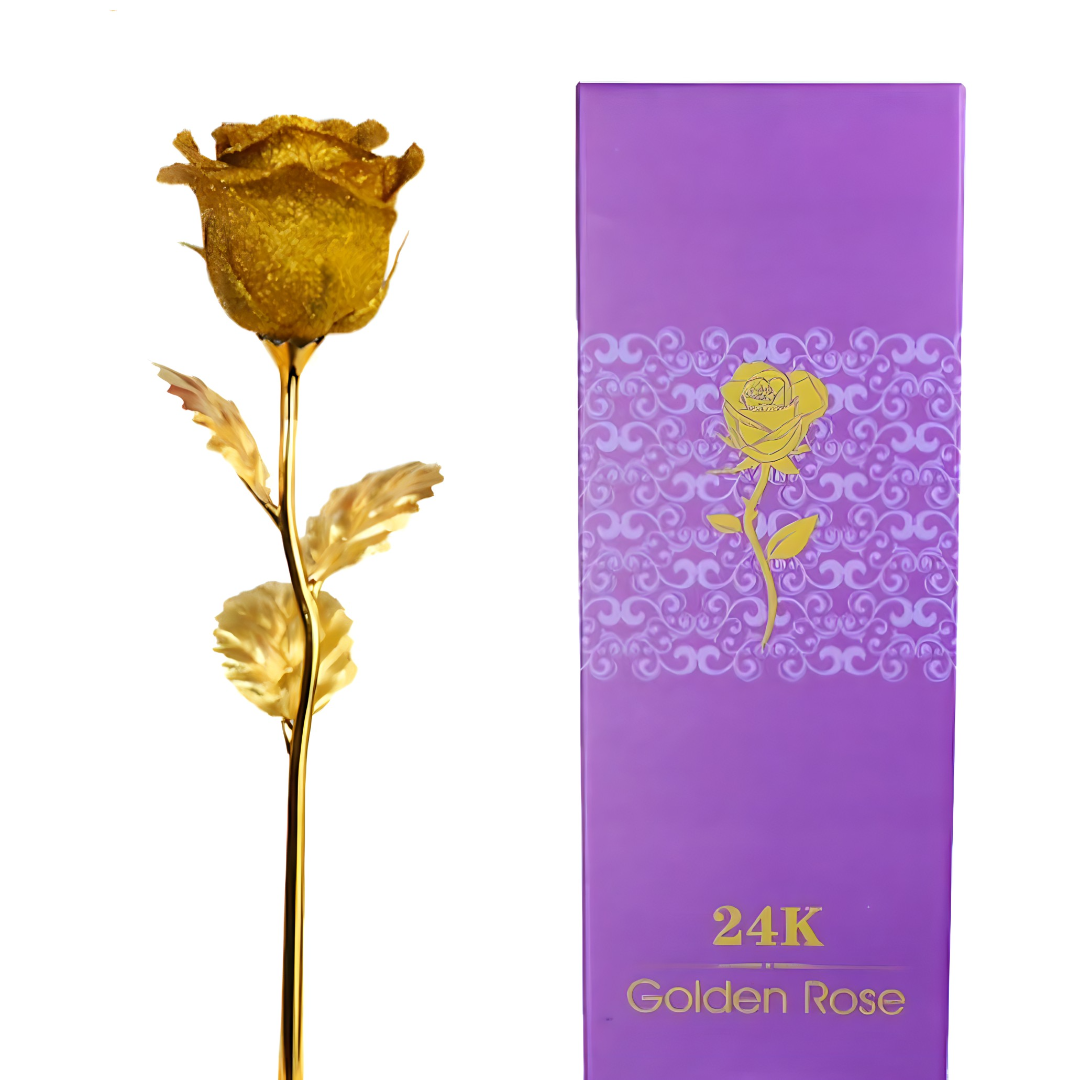 Prelepa ruža u ukrasnoj kutiji