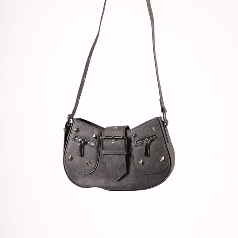 Siva cargo torbica KA042