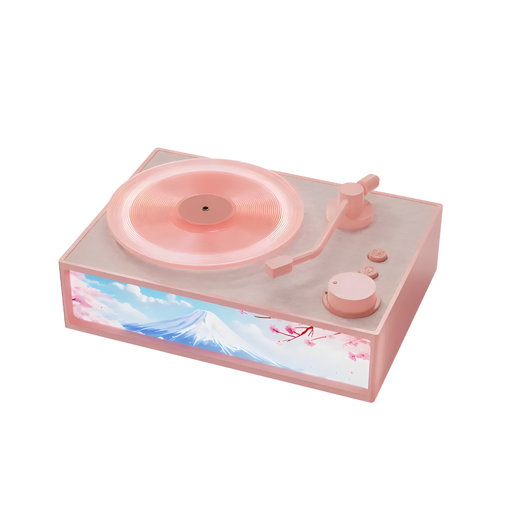 2u1 Gramofon i difuzer sa svetlom i bluetooth zvučnikom