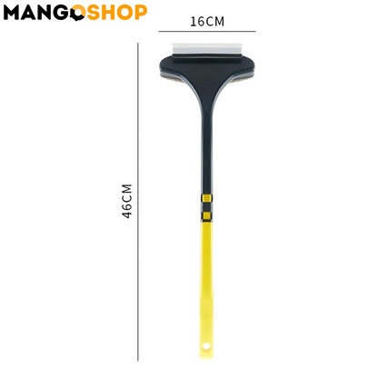 2u1 Teleskopska četka za brisanje prozora i čišćenje mrežice sa strugačem - 46cm