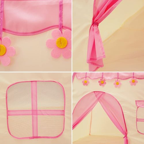 Dečiji šator kuća u dve boje