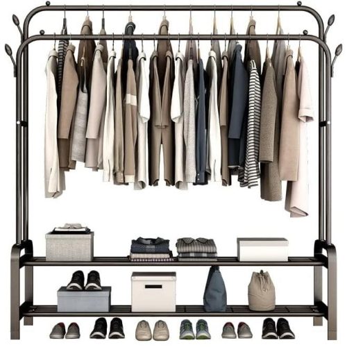 XL dupli stalak za garderobu 162x96cm