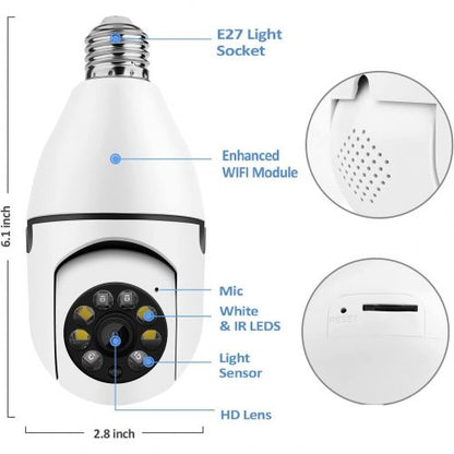 WiFi kamera za sijalično grlo E27