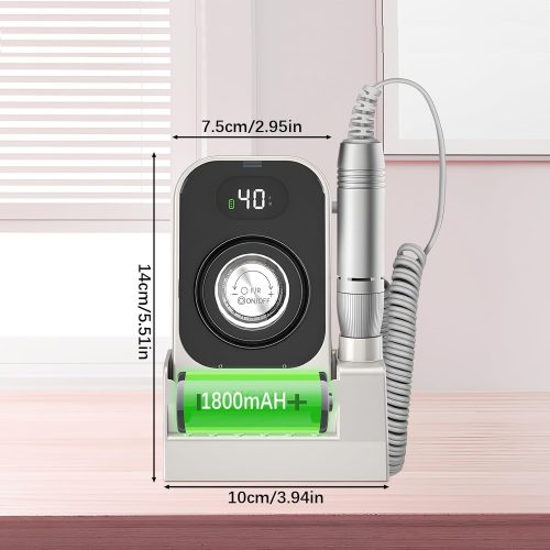 Prenosna turpija za nokte MG202 1800mAh