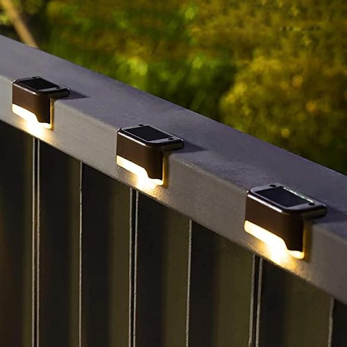 Solarne LED lampe za ogradu – set od 4 komada