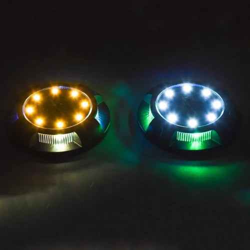 DiscLight solarna RGB lampe – 4 kom