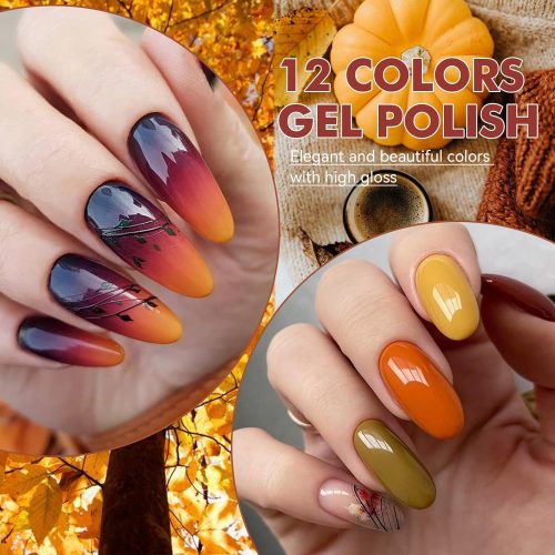 Lilycute UV/Led gel lakovi – 12 kom, 2 seta boja