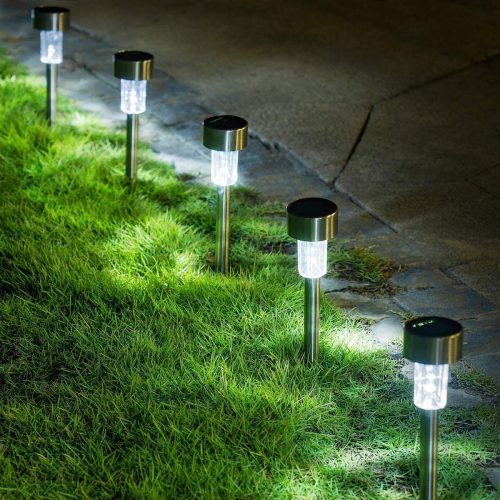 Solarne lampe za dvorište – Set od 10 komada