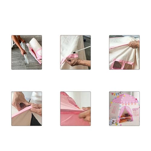 Dečiji šator kuća u dve boje