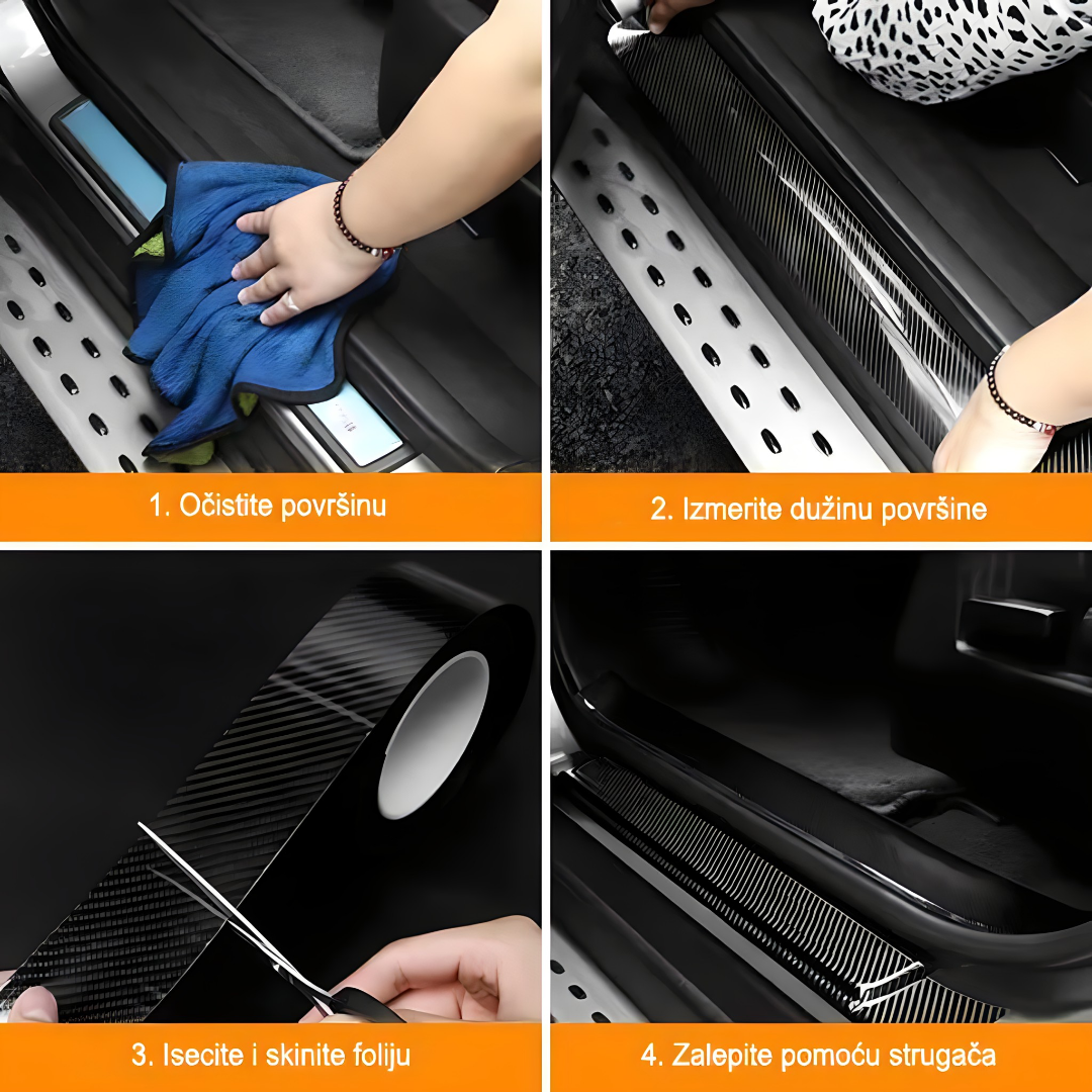 Samolepljiva zaštitna traka za auto (3 metra)