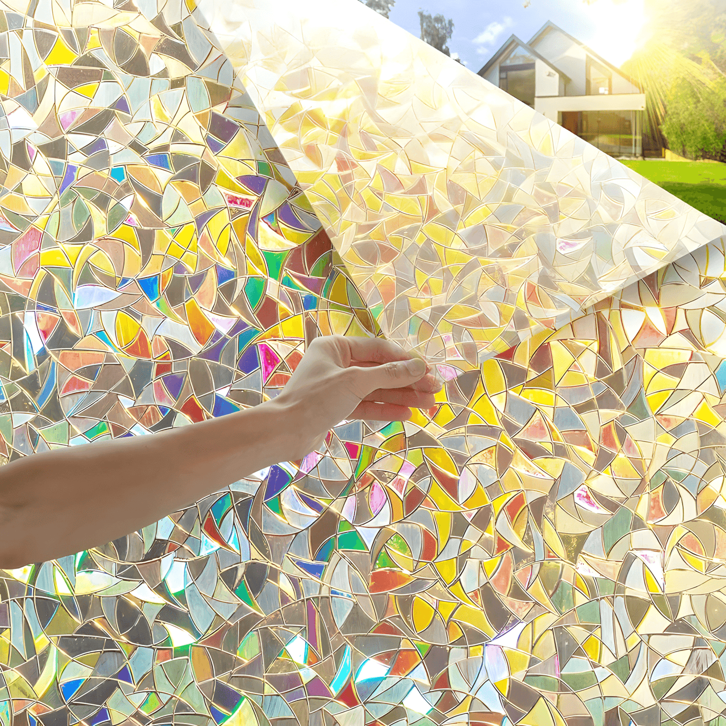 Ukrasna statična folija (200 x 45cm) | PRISMWRAP