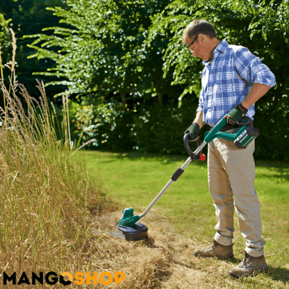 Aku trimer za travu sa 2 baterije