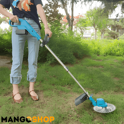 Aku trimer za travu sa 2 baterije