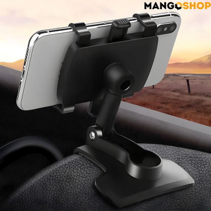 Auto držač za telefon sa štipaljkom za sigurno pričvršćivanje – 360° rotacija