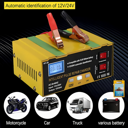 Automatski punjač akumulatora 12–24V