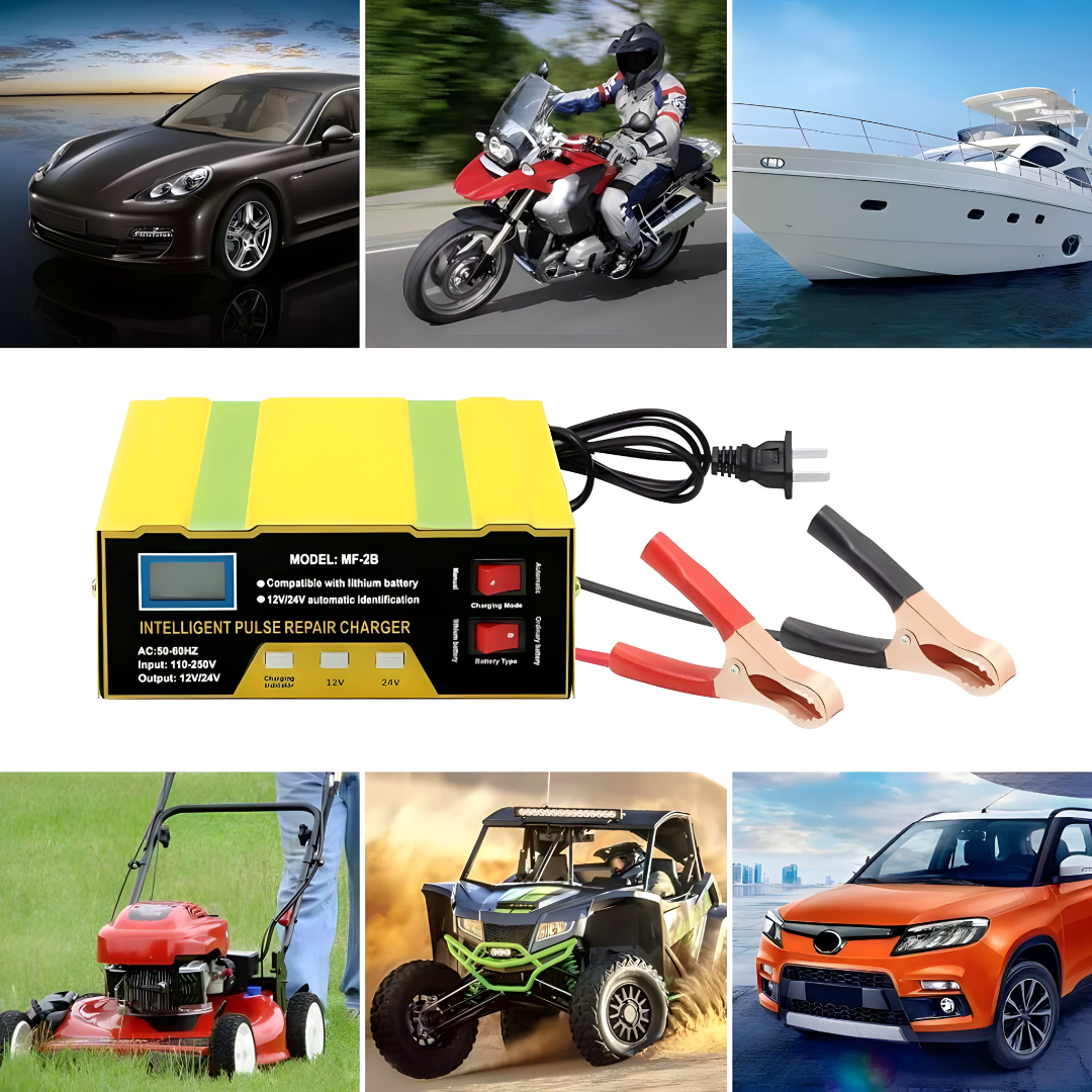 Automatski punjač akumulatora 12–24V