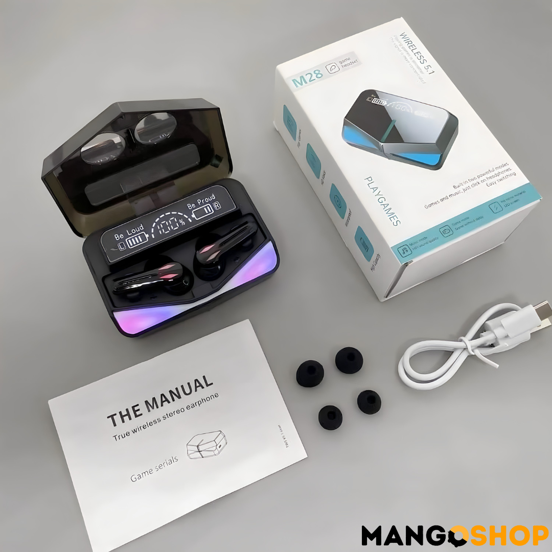 BASSBUDS M28 bluetooth slušalice