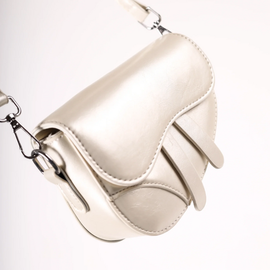 Bež biserna torbica KA08