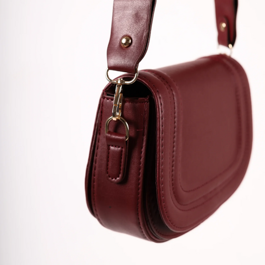 Bordo tašnica sa platnenim kaisem KA046