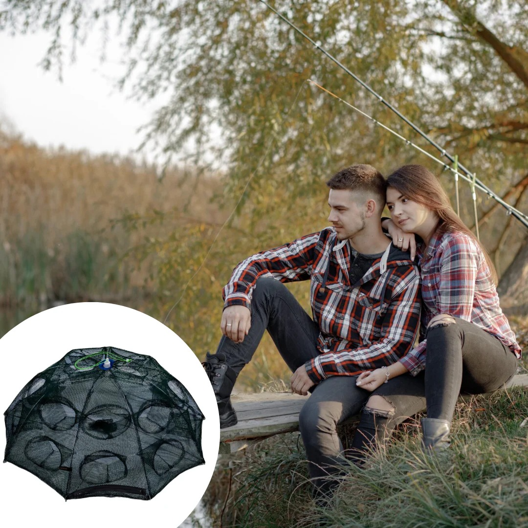 Sklopiva mreža za ribolov – 20 ulaza