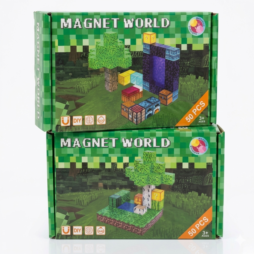 Set magnetnih kockica - Minecraft