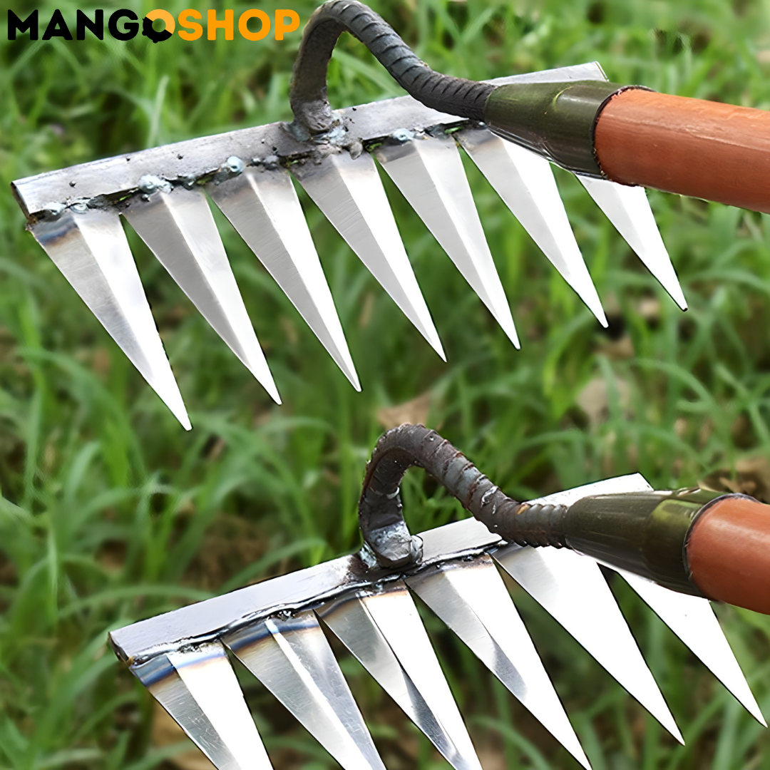 2u1 Motika i grabulja za baštu – Višenamenski ručni kultivator za uklanjanje korova