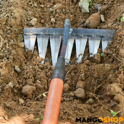 2u1 Motika i grabulja za baštu – Višenamenski ručni kultivator za uklanjanje korova