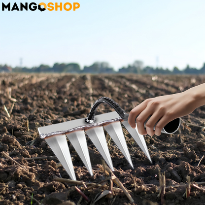 2u1 Motika i grabulja za baštu – Višenamenski ručni kultivator za uklanjanje korova