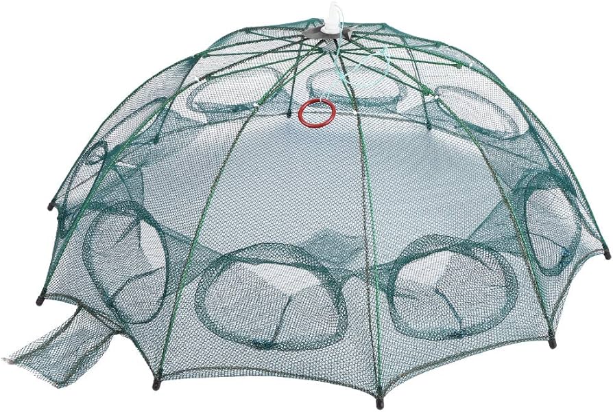 Sklopiva mreža za ribolov – 10 ulaza