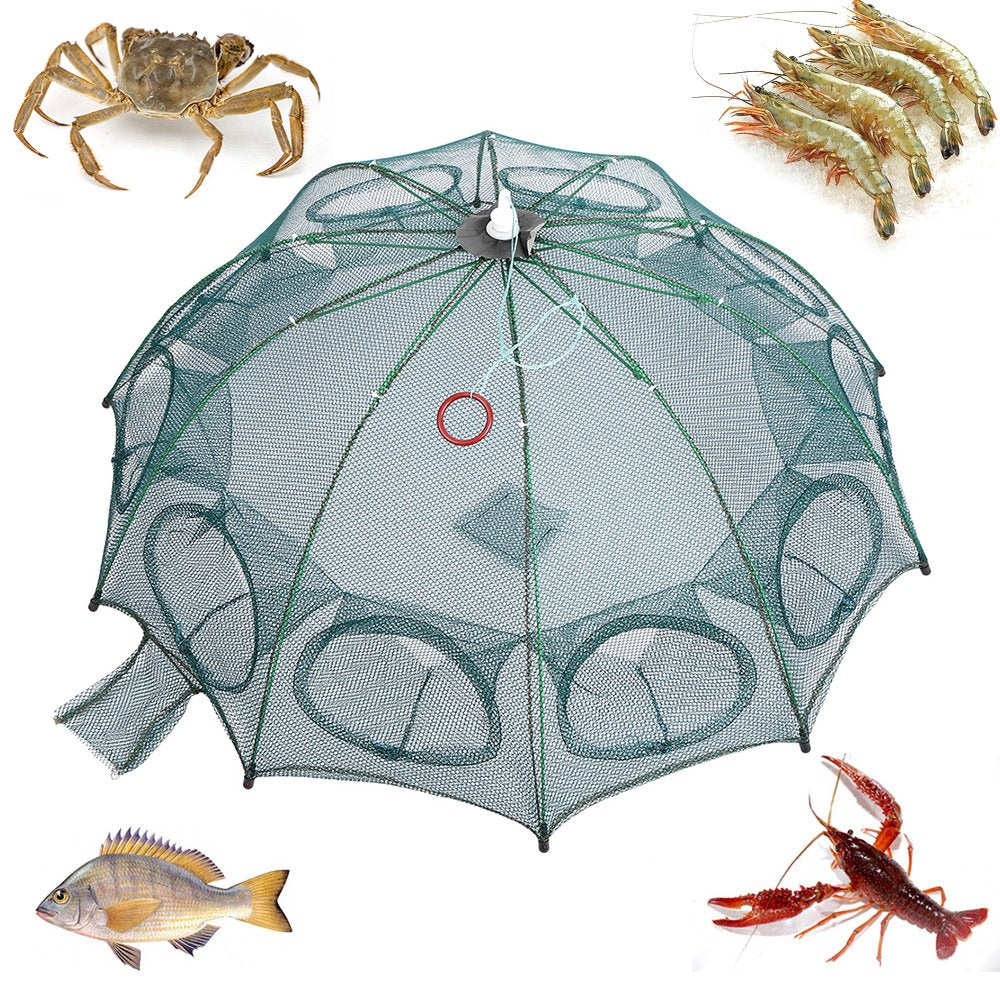 Sklopiva mreža za ribolov – 10 ulaza