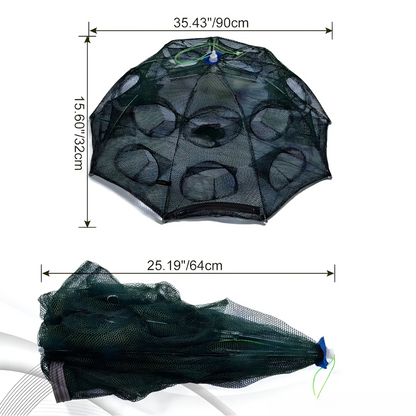 Sklopiva mreža za ribolov – 20 ulaza