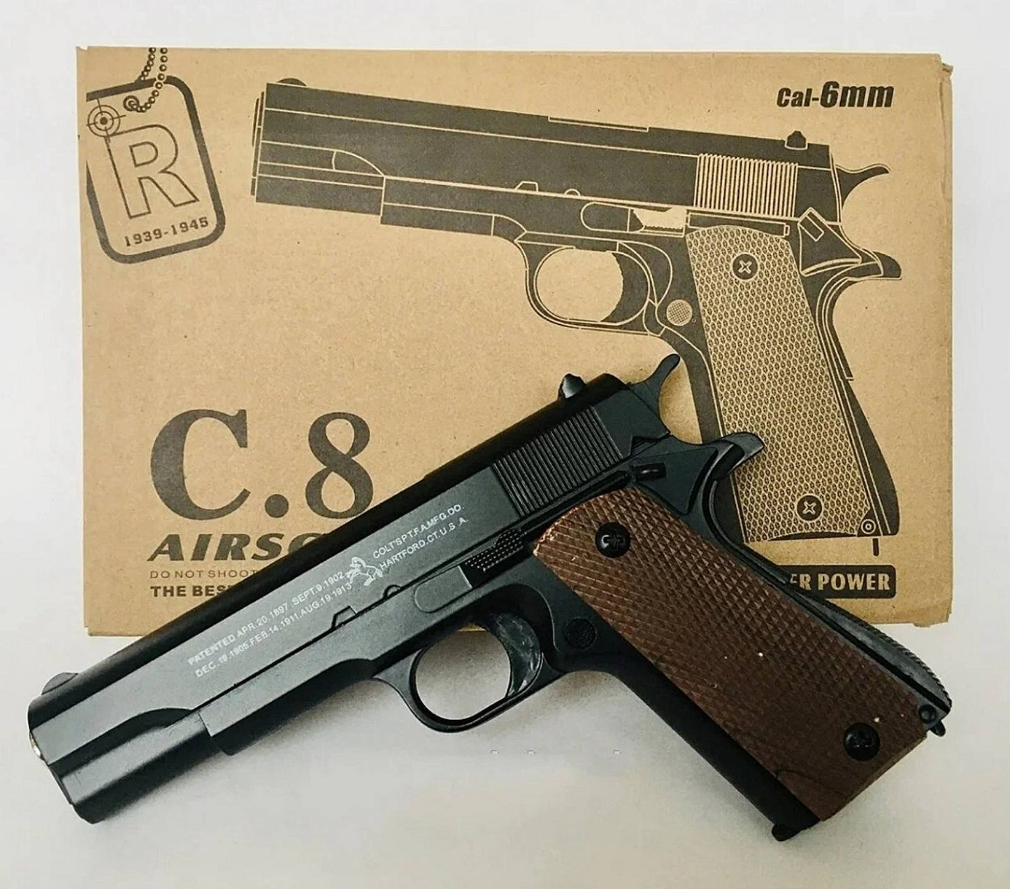 Metalna Replika C8 i Polumetalna C19+ | 500 kuglica