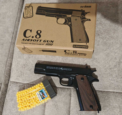 Metalna Replika C8 i Polumetalna C19+ | 500 kuglica