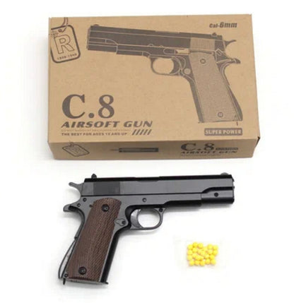 Metalna Replika Airsoft C8 + 500 kuglica