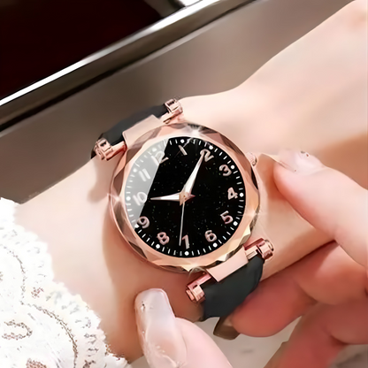 Poklon set ženski sat i elegantna narukvica