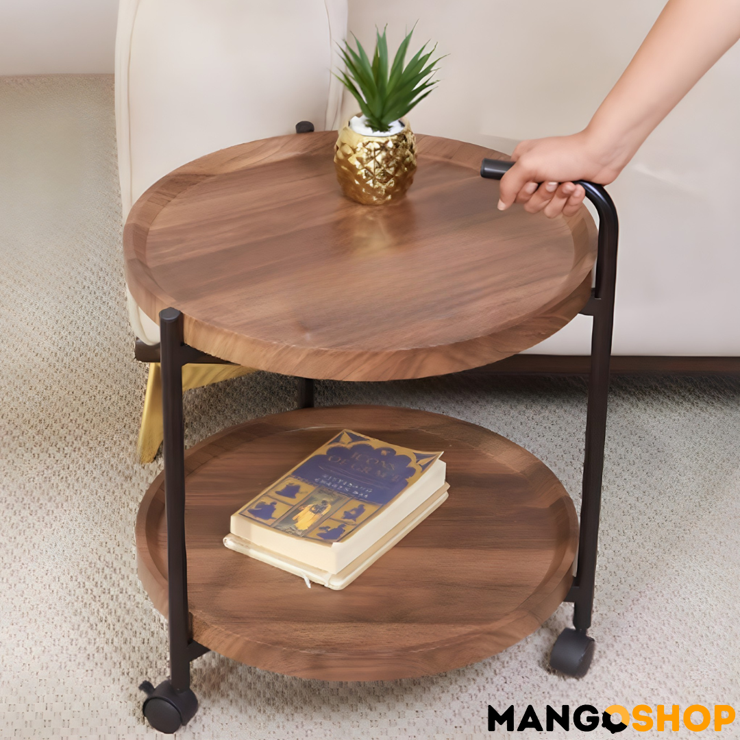 Pokretni bočni okrugli stočić