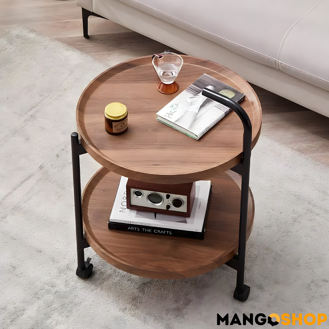 Pokretni bočni okrugli stočić