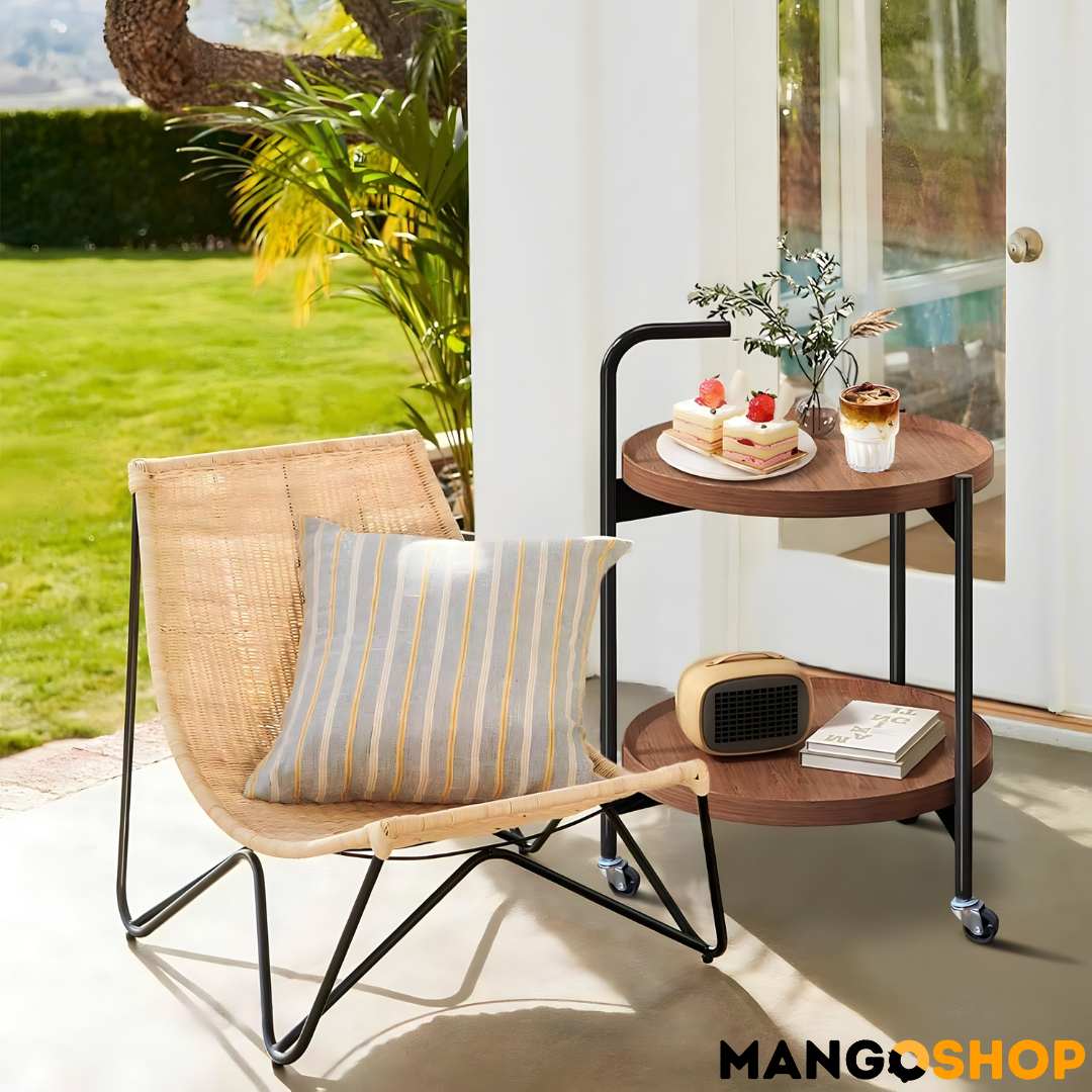 Pokretni bočni okrugli stočić