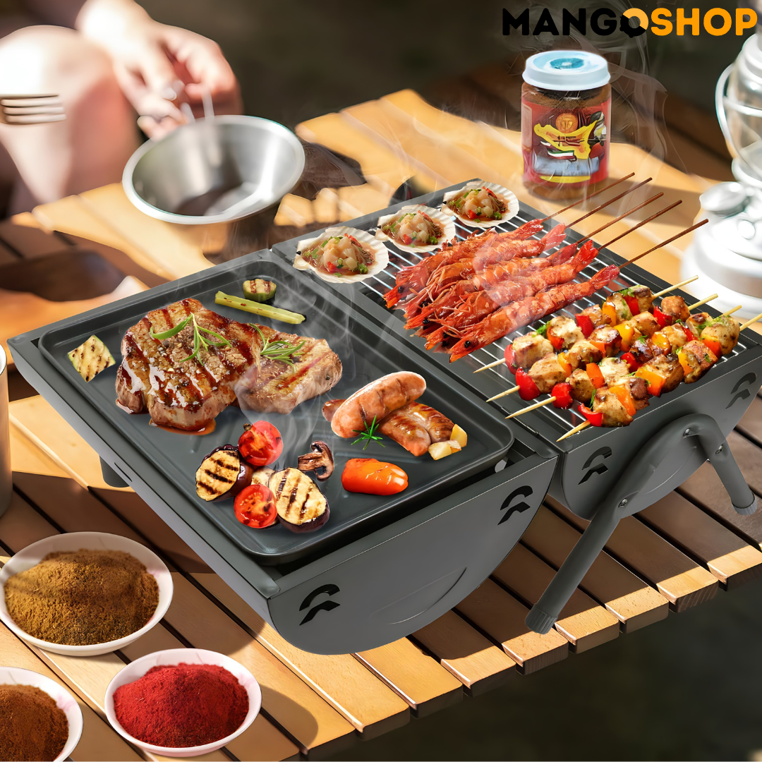 Prenosivi roštilj na ugalj