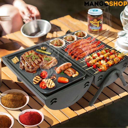 Prenosivi roštilj na ugalj