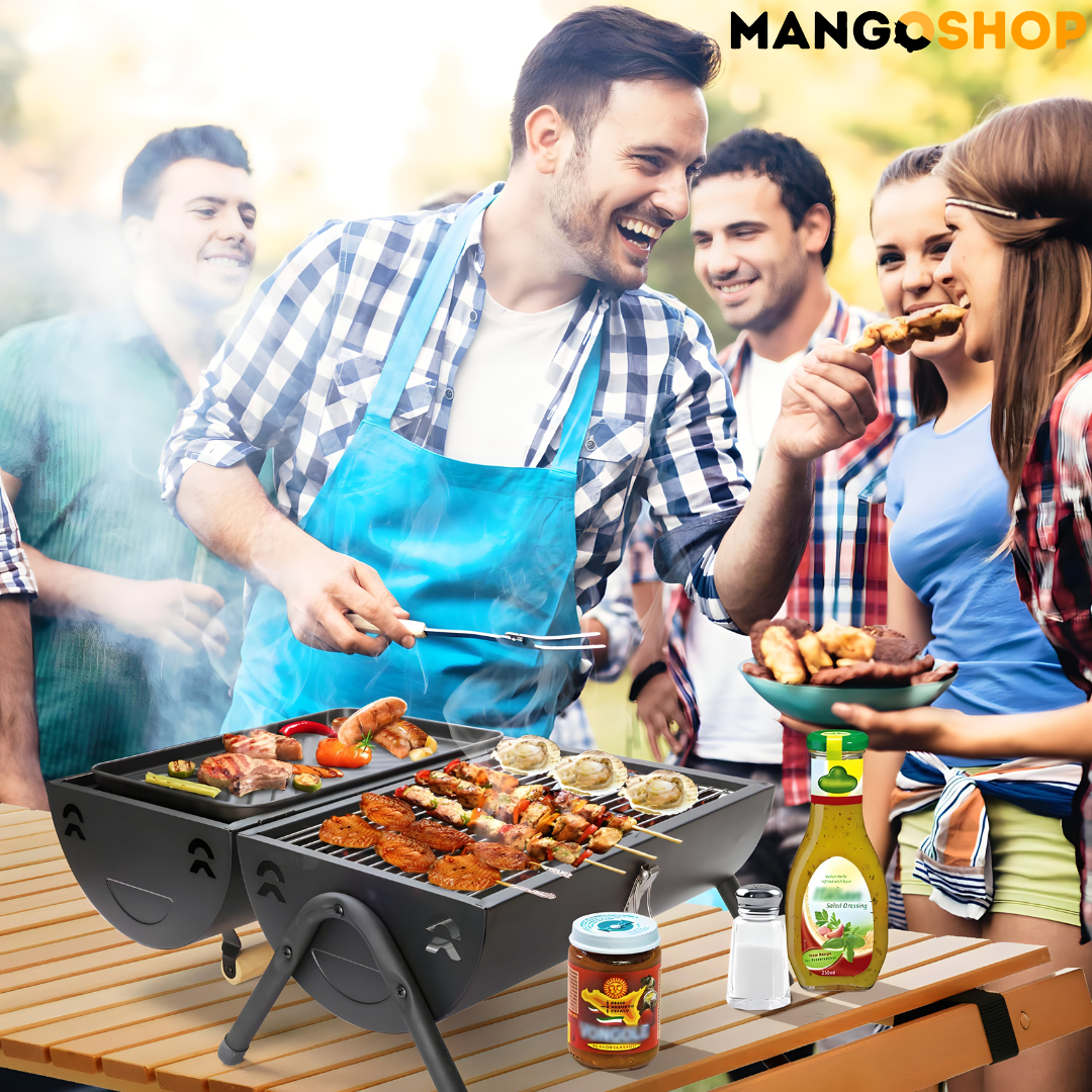 Prenosivi roštilj na ugalj