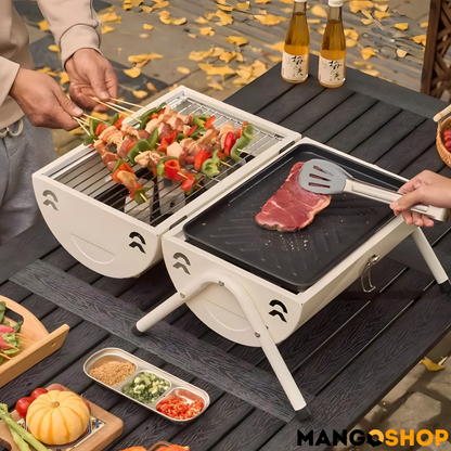 Prenosivi roštilj na ugalj