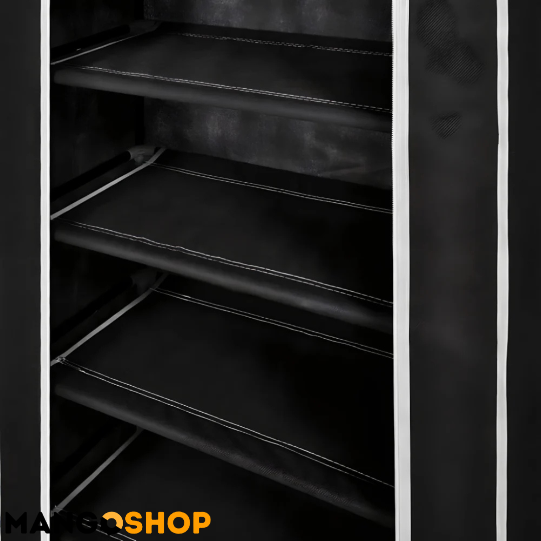 Prenosivi stalak za cipele sa pokrivačem - do 18 pari obuće