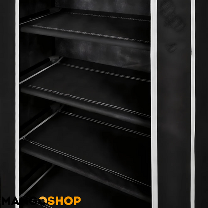 Prenosivi stalak za cipele sa pokrivačem - do 18 pari obuće