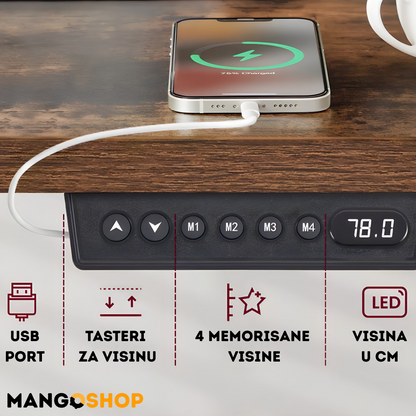 Profesionalni radni sto podesive visine