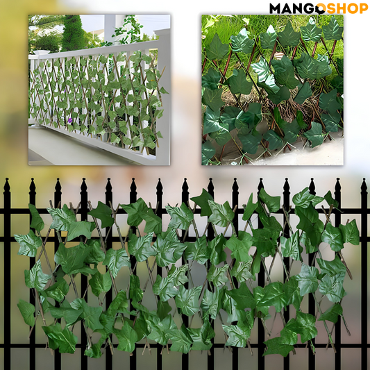 Proširiva dekorativna baštenska ograda od lišća - za terasu i vrt