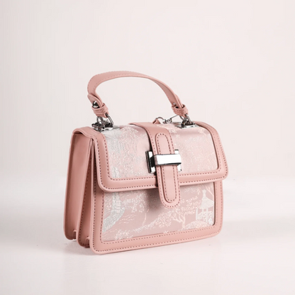 Roze cvetna torbica KA07