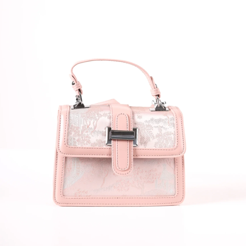 Roze cvetna torbica KA07